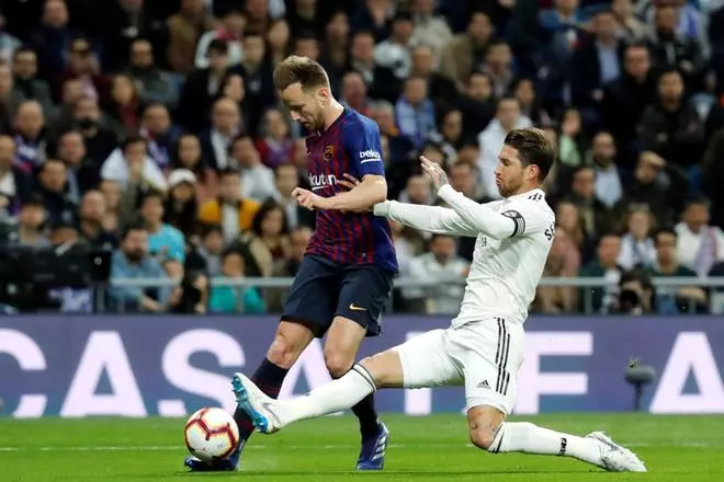 Así fue el gol de Ivan Rakitic en el Clásico