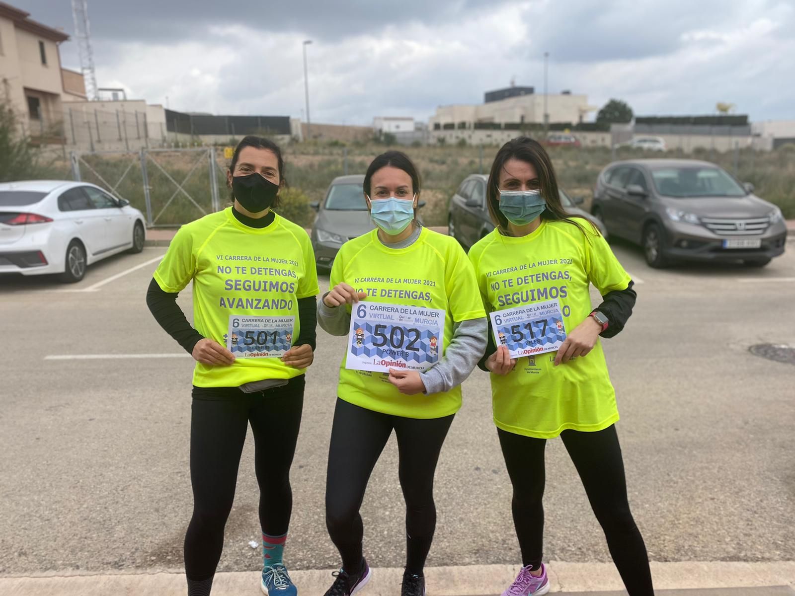 Participantes en la Carrera de la Mujer 2021