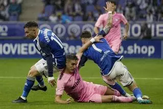 Resumen, goles y highlights del Oviedo 0 - 0 Eibar de la ida del play off de ascenso a Primera