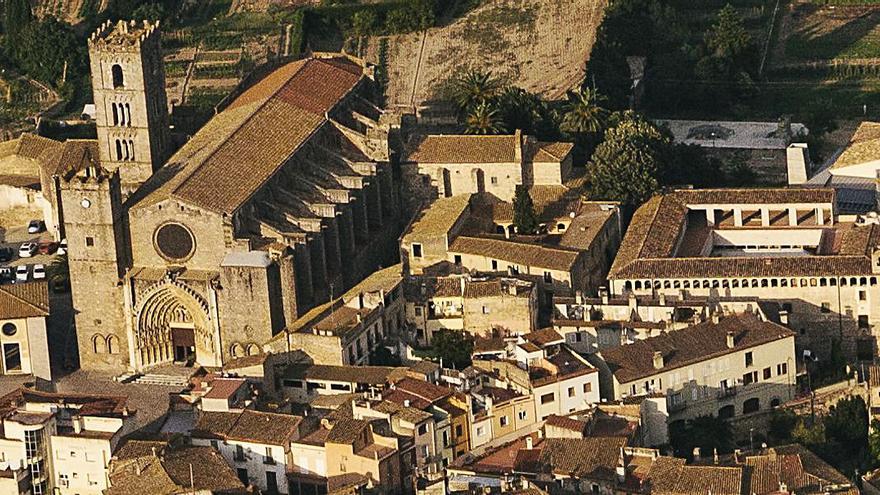 Vista aèria del nucli antic. TURISME CASTELLÓ