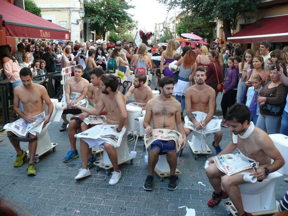 'Correguda en roba interior' en Bunyola