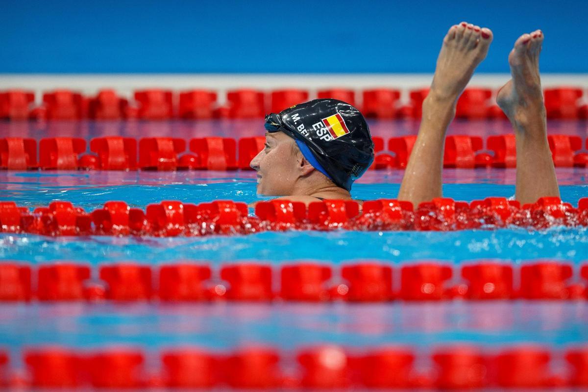 Mireia Belmonte se queda a las puertas del podio en los 400 estilos