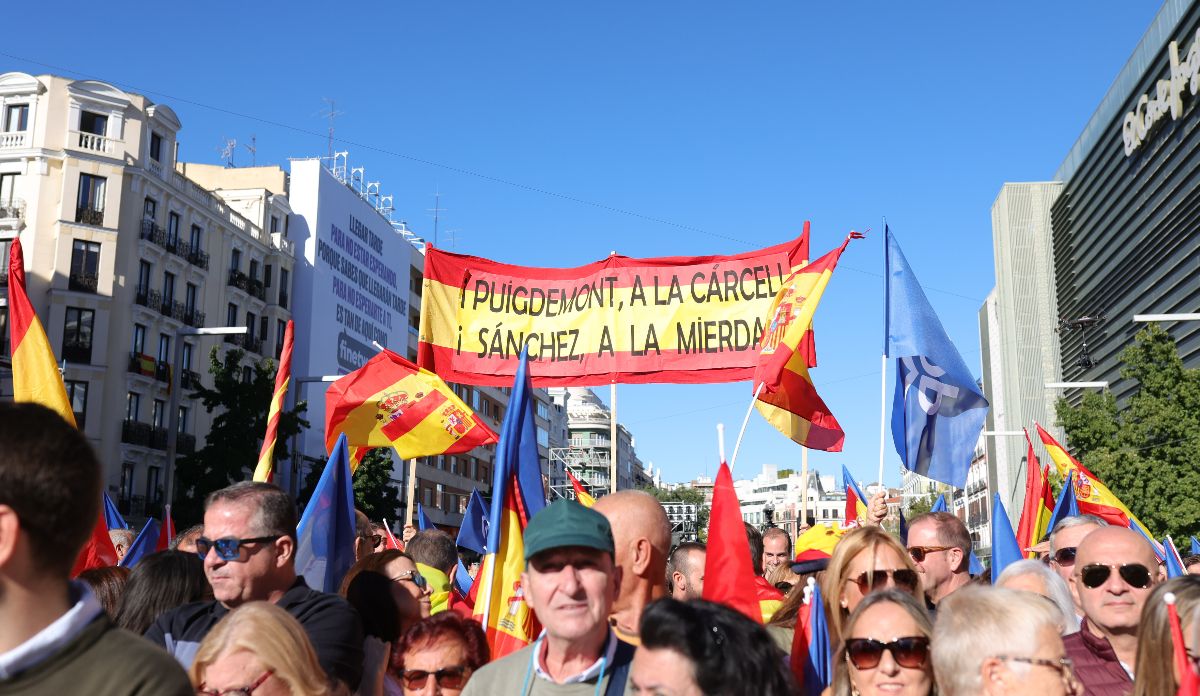 El PP celebra un acto contra la amnistía en Madrid