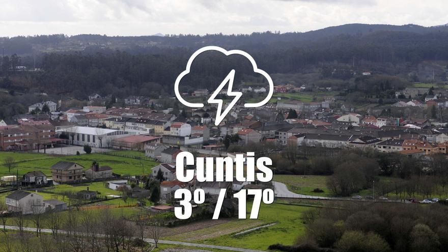El tiempo en Cuntis: previsión meteorológica para hoy, lunes 29 de abril