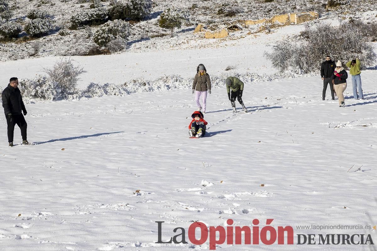 Descubre dónde queda acumulación de nieve en la Región de Murcia