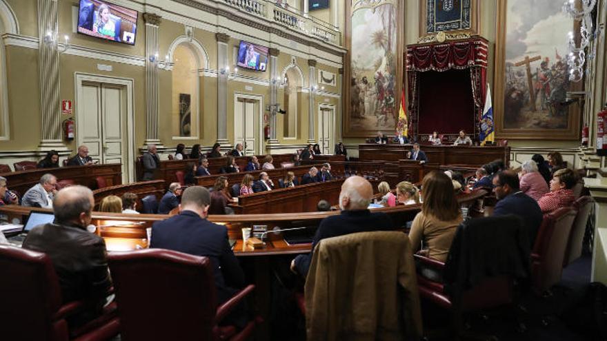 Vista del Parlamento de Canarias.