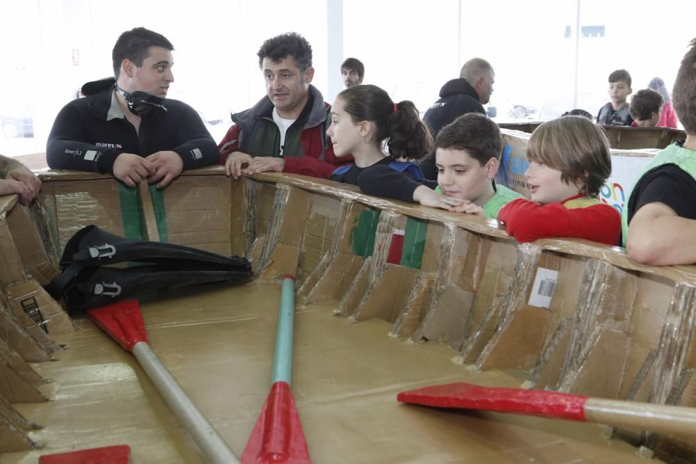 Proyecto escolar "Chalanas de Gijón"