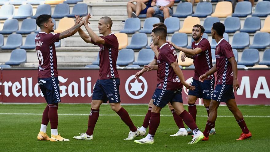 El Deportivo Aragón, primer rival del Pontevedra para el ascenso a Primera Federación