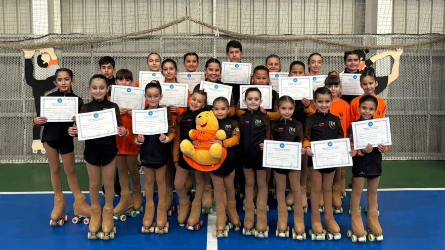 270 patinadores danse cita en Covelo na II fase de niveis libre