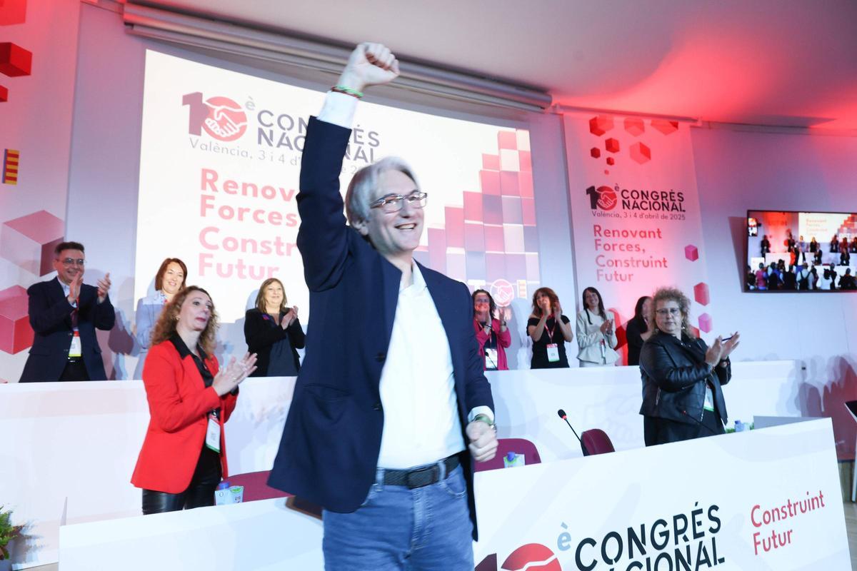 Tino Calero es elegido secretario general de UGT-PV con el respaldo del 91% del sindicato