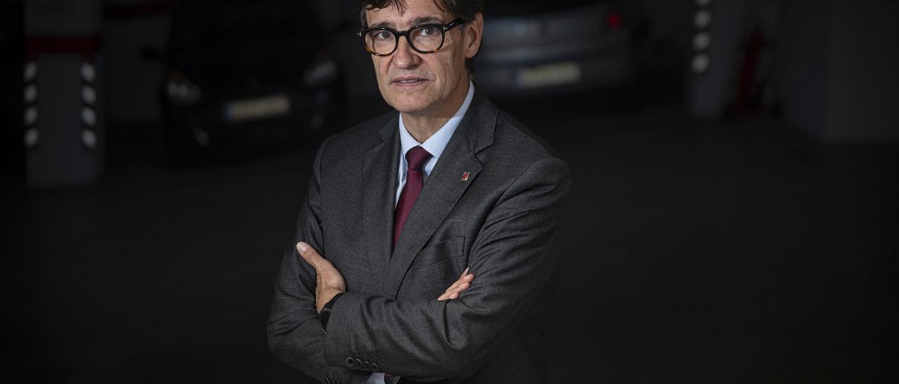 El líder del PSC y jefe de la oposición en Catalunya, Salvador Illa