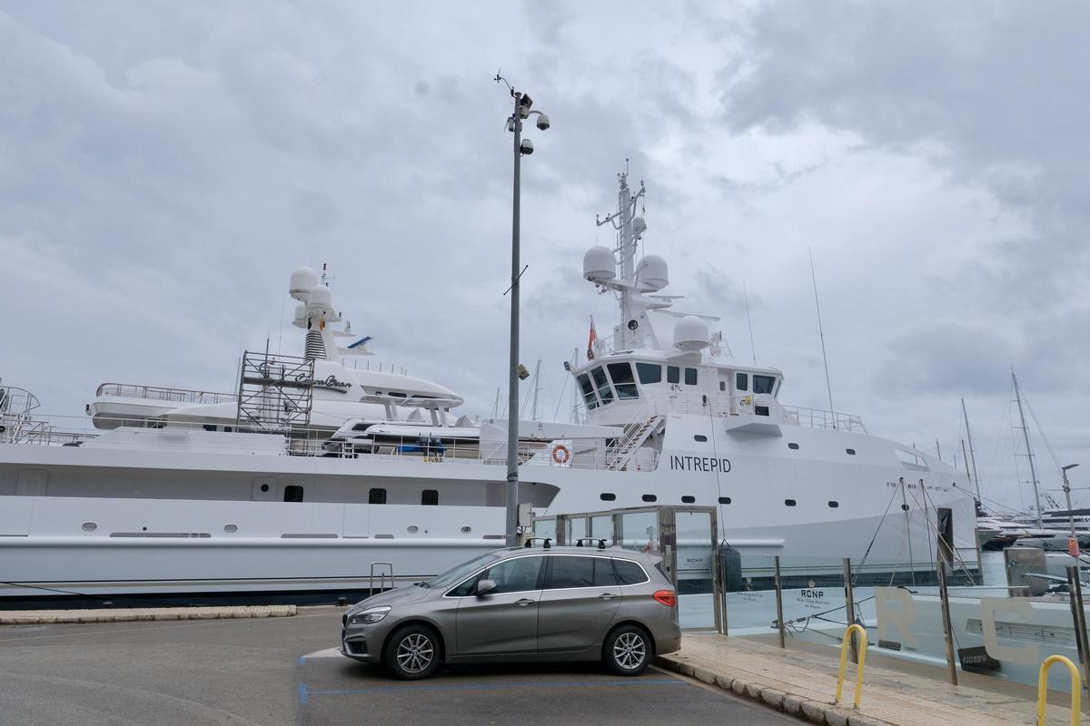 Yates en Mallorca: Las fotos del superyate Intrepid atracado en Palma Yates en Mallorca: Las fotos del superyate Intrepid atracado en Palma
