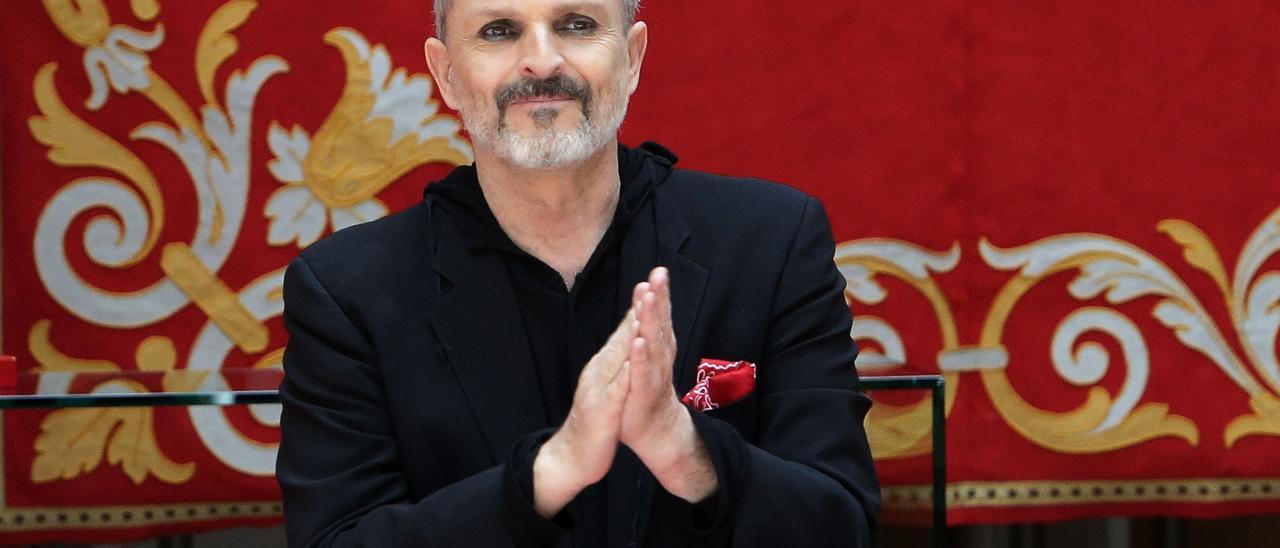 Una imagen de Miguel Bosé.