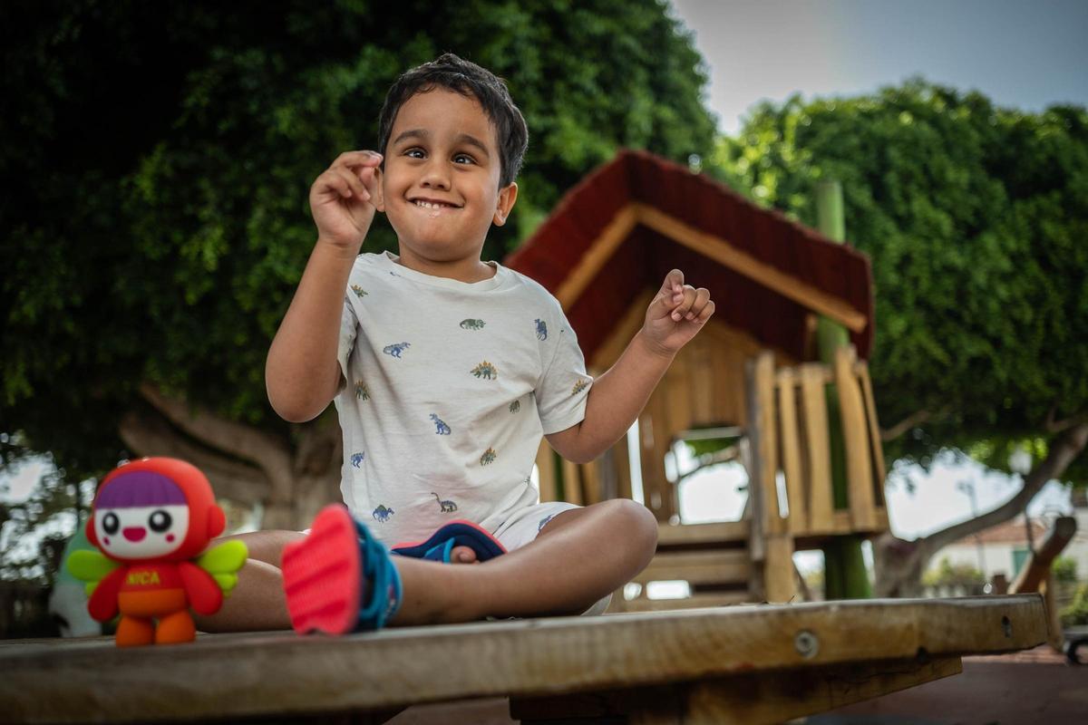 Jesús Vargas lucha contra una enfermedad rara, única en España