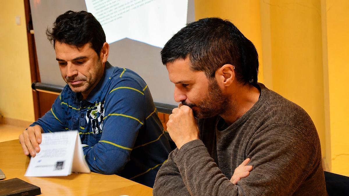 Daniel Olmo y Cèsar Martí, autores de 'El diari de Guillem'.