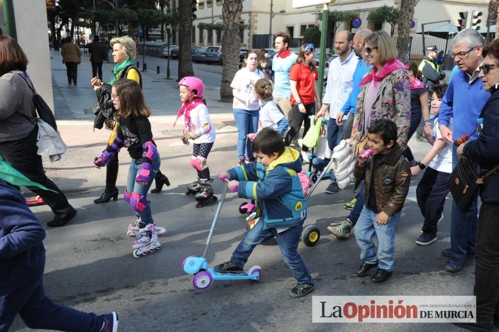 Marcha solidaria de Jesús-María por Haití