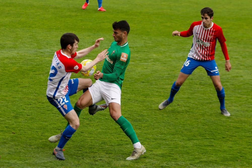 Partido Sporting B-Racing de Ferrol.