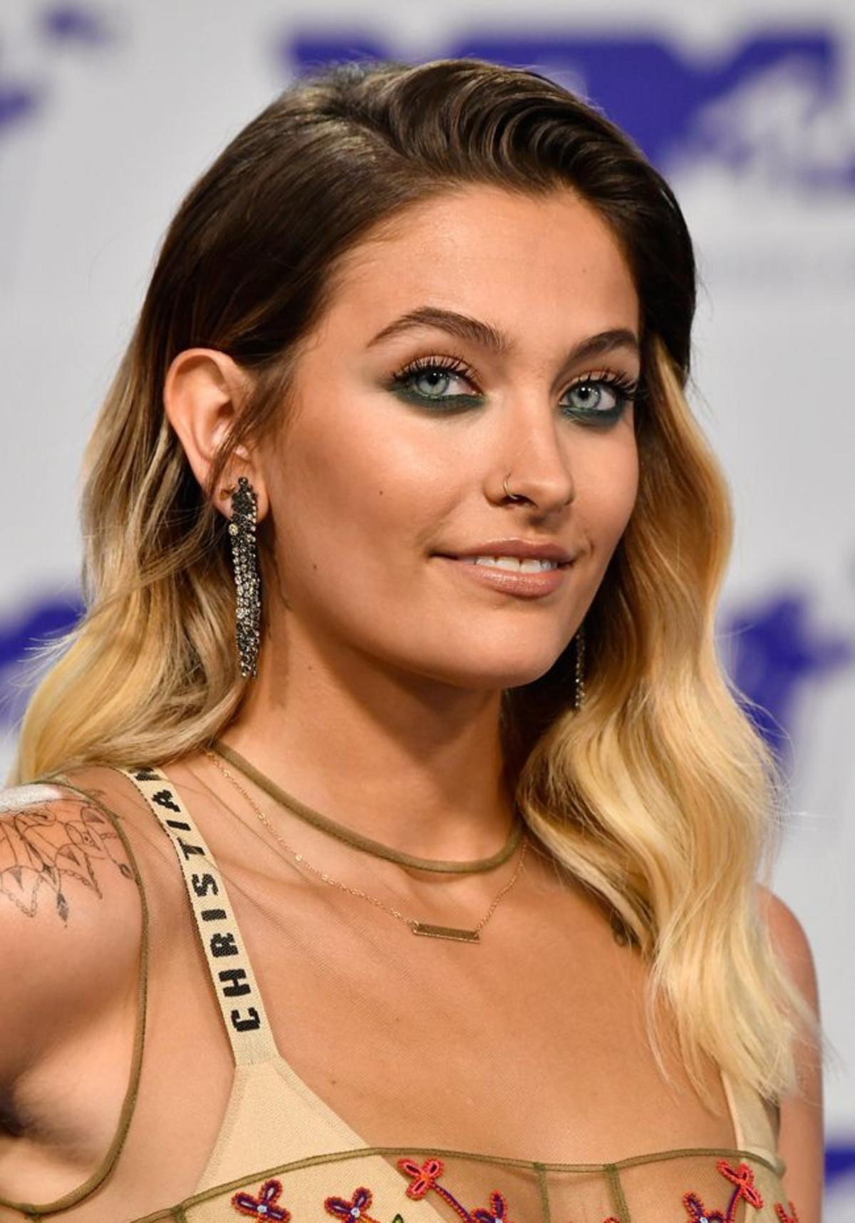 'Beauty look' de Paris Jackson en los MTV Video Music Awards 2017