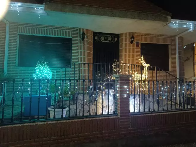 Así luce Morales de Valverde por Navidad