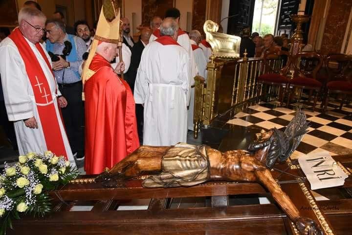 El Cristo del Grao visita la Basílica