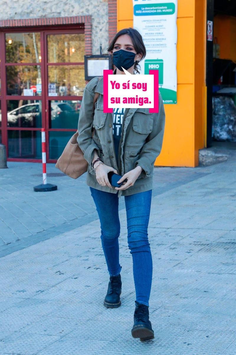 Sara Carbonero por la calle