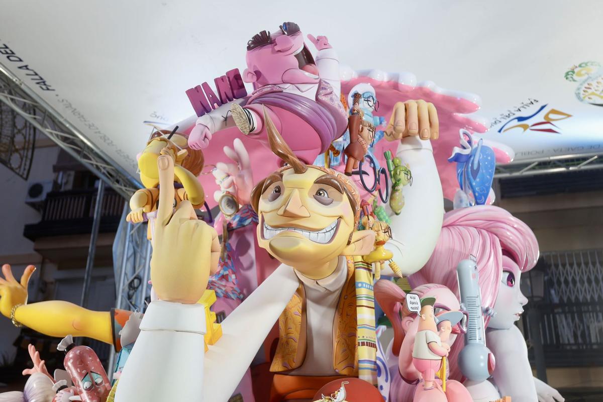 De viaje por la falla infantil de Duque de Gaeta