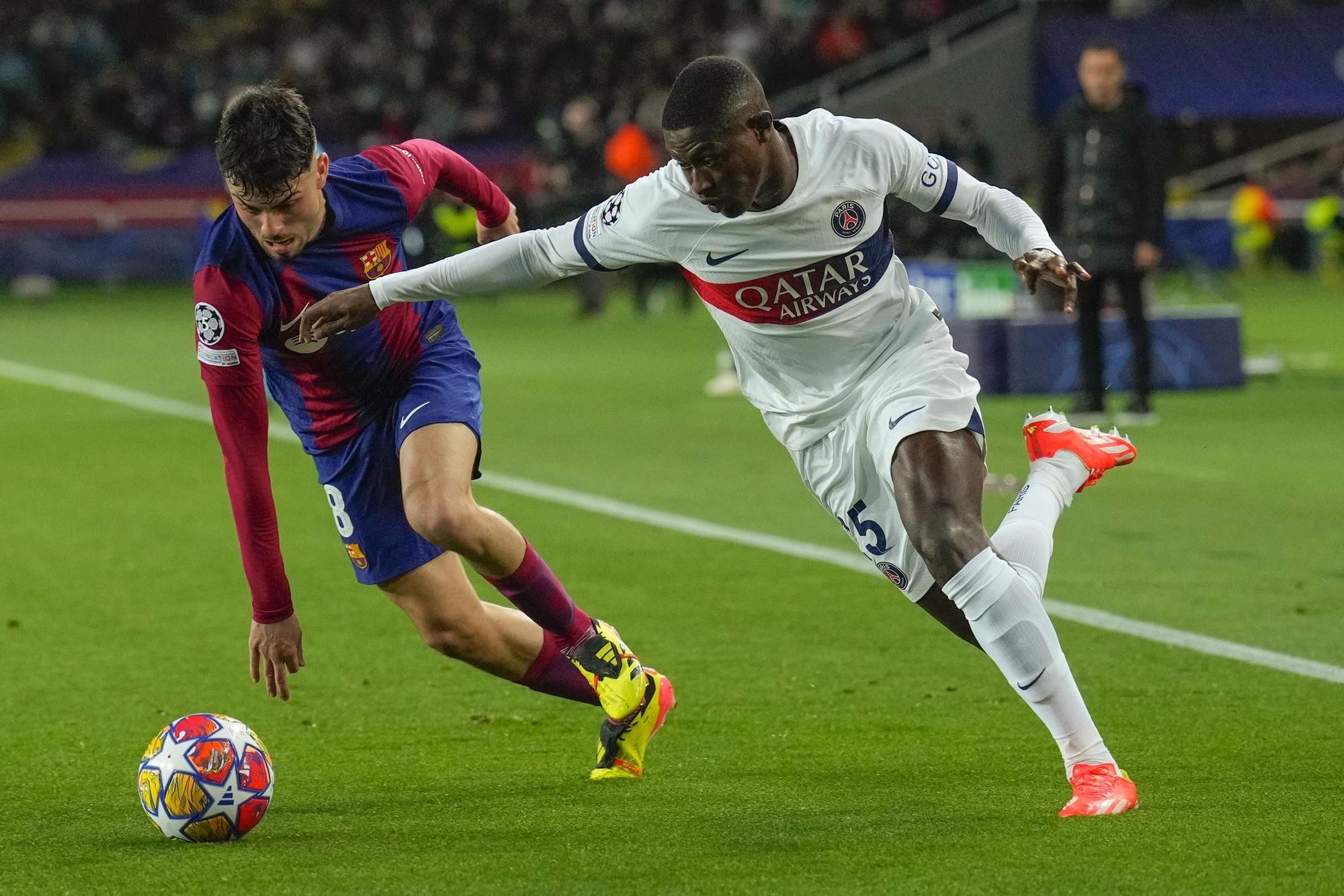 Barça-PSG: les millors imatges del partit de tornada de quarts de final de la Champions