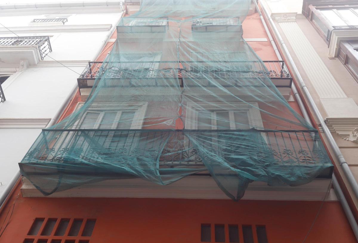 El edificio en ruinas de Ciutat Vella
