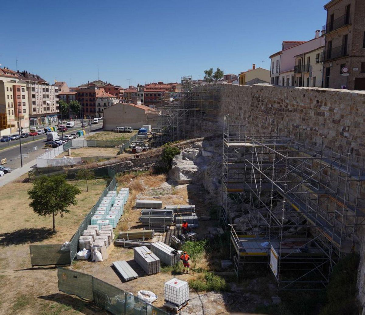 La &quot;nueva&quot; vieja muralla de la Feria