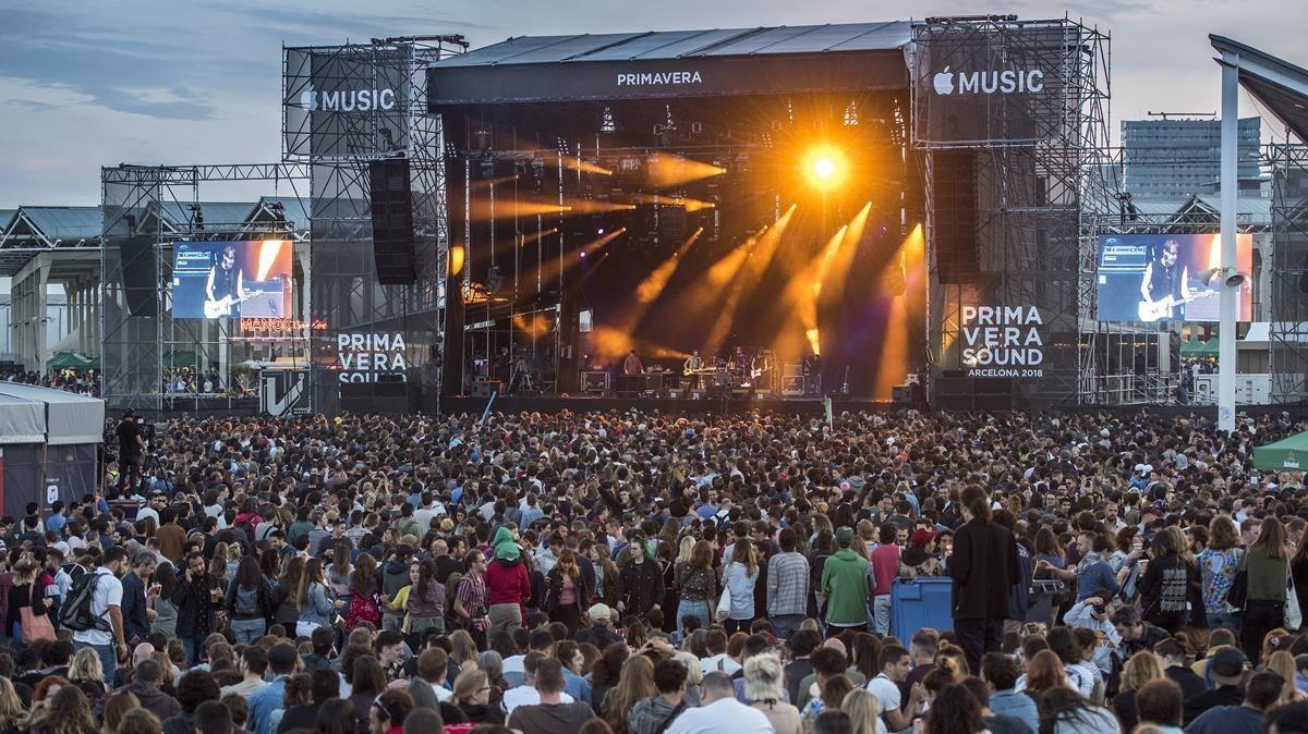 fsendra43554585 barcelona  30 05 2018 primavera sound  ambiente y publico en180531160251
