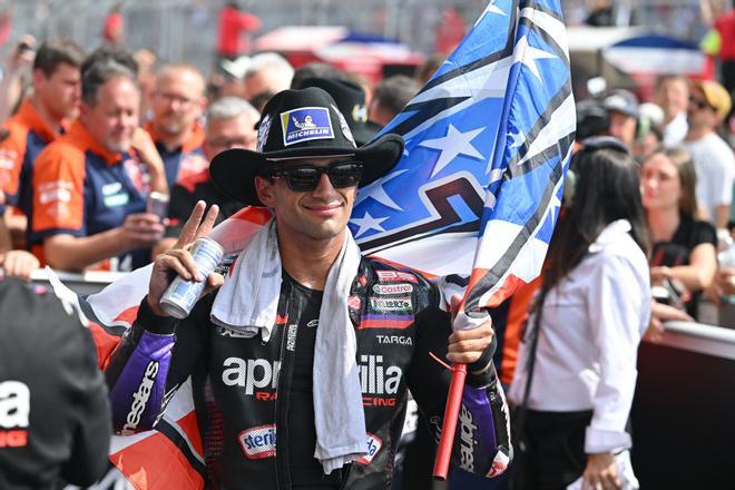 Aprilia, el equipo de "referencia", quiere más: "Jorge Martín tiene mucho que mejorar"