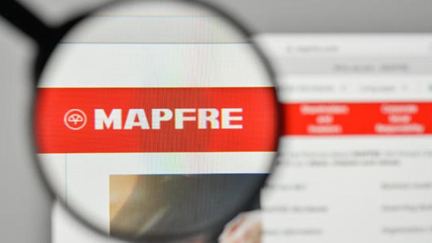 Una imagen del logo de Mapfre.