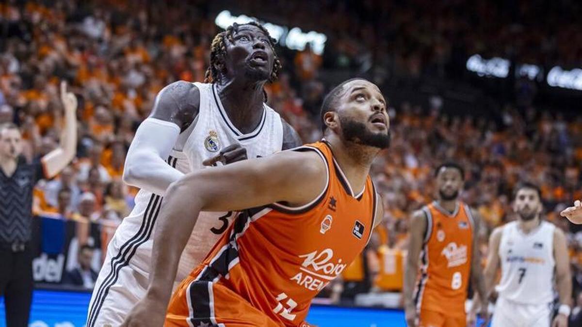 Joel Soriano en su etapa en el Valencia Basket