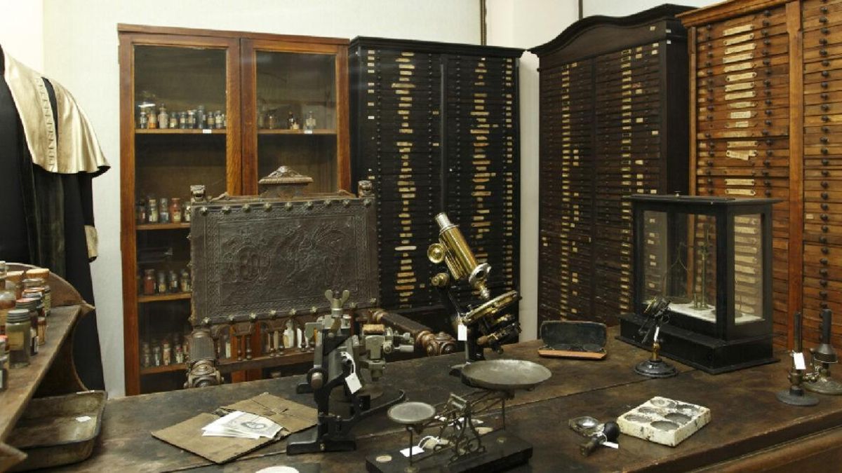 Despacho del científico aragonés Santiago Ramón y Cajal.