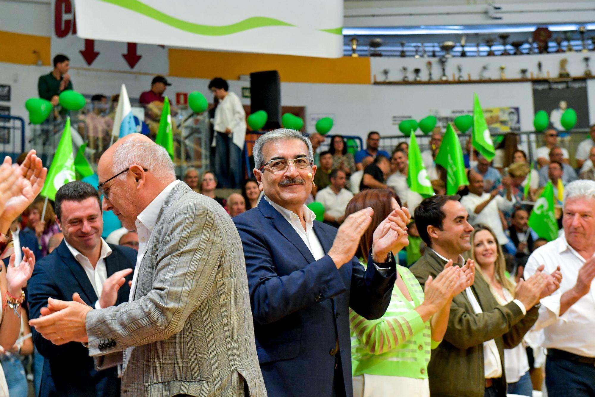 Presentación de candidaturas de Nuevas Canarias a las elecciones del 28M