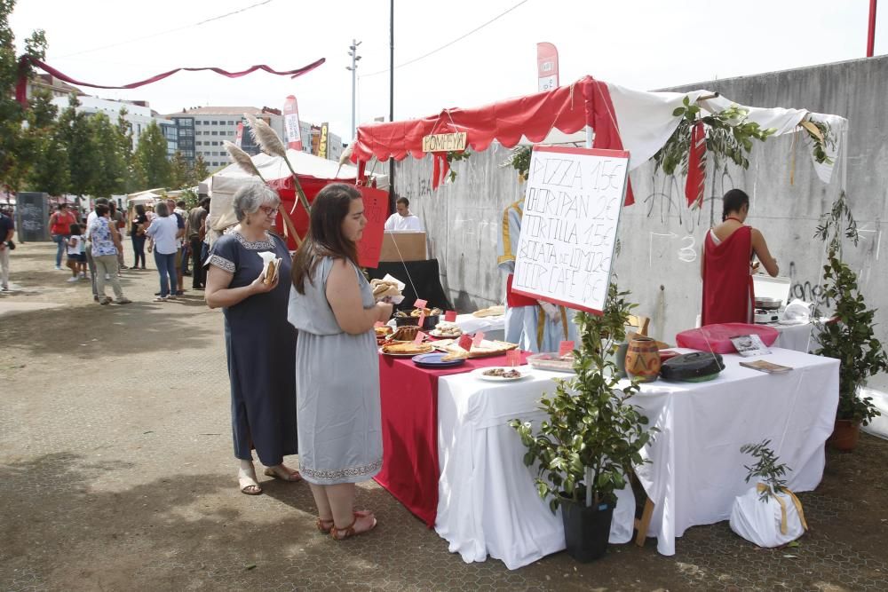 Miles de personas participan este fin de semana en el Vicus Spacorum de Vigo