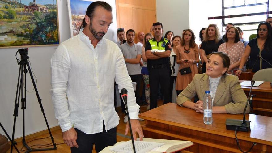 Santana, único concejal de Unidas Podemos, proclamado alcalde de Jerez de los Caballeros