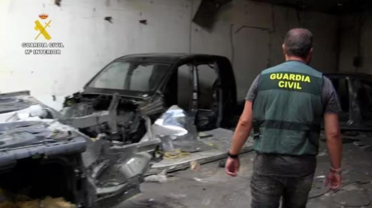 Pillan a una banda que robó 58 vehículos en Toledo