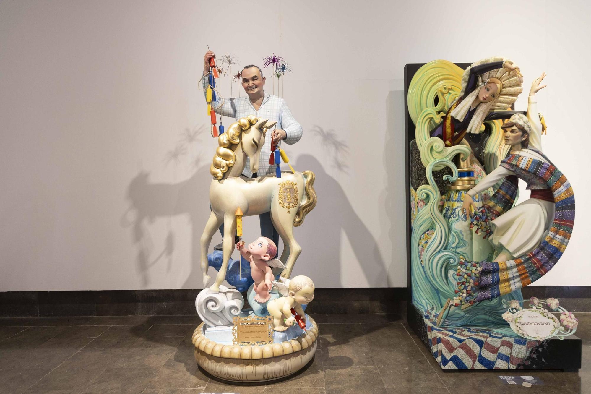 La exposición del Ninot, un homenaje a Pedro Luis Sirvent