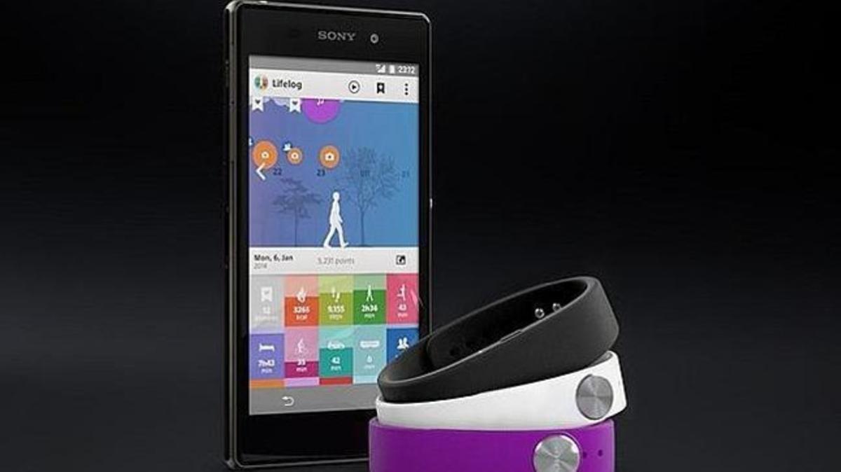 Polsera intel·ligent ’smartband’ de Sony. Polsera intel·ligent ’smartband’ de Sony.