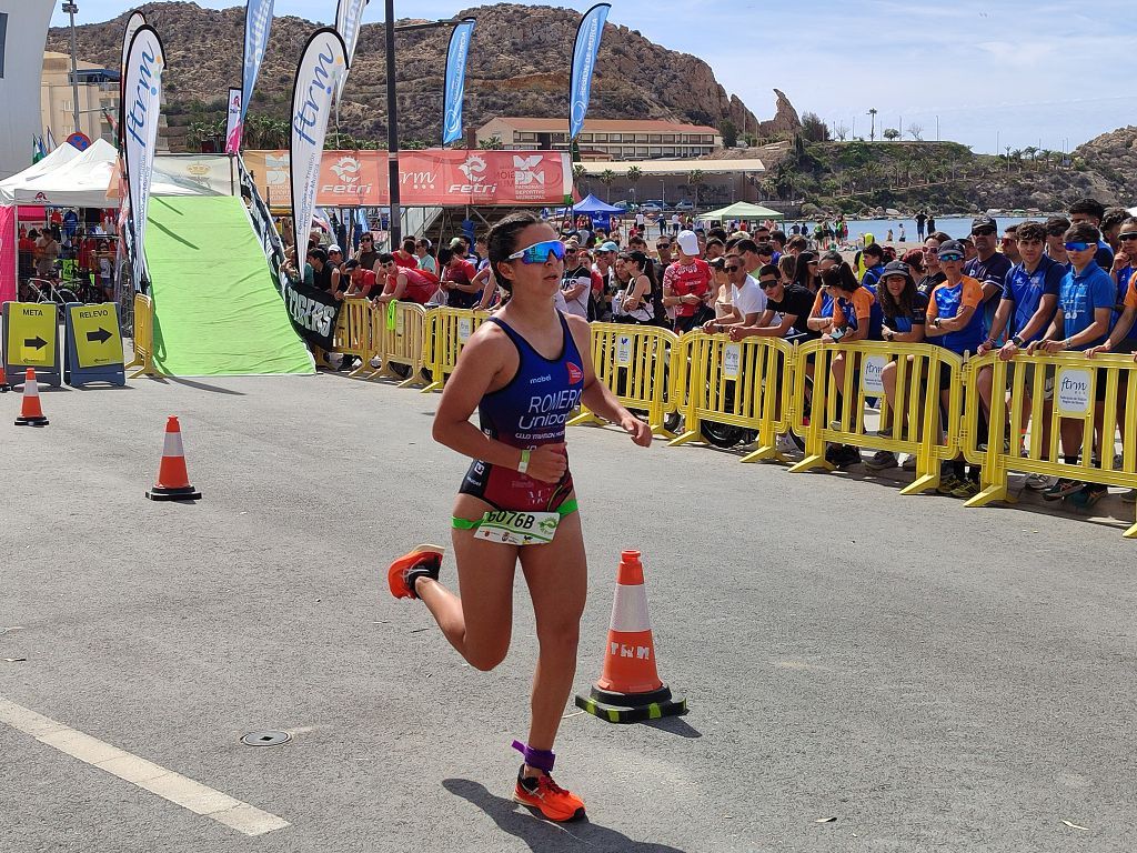 Campeonato de España de Triatlón de relevos en Águilas