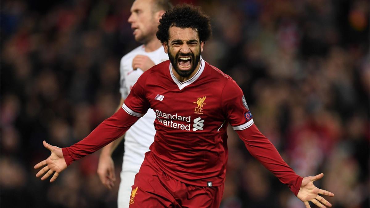 Mohamed Salah (Liverpool) estaría en el punto de mira del Real Madrid