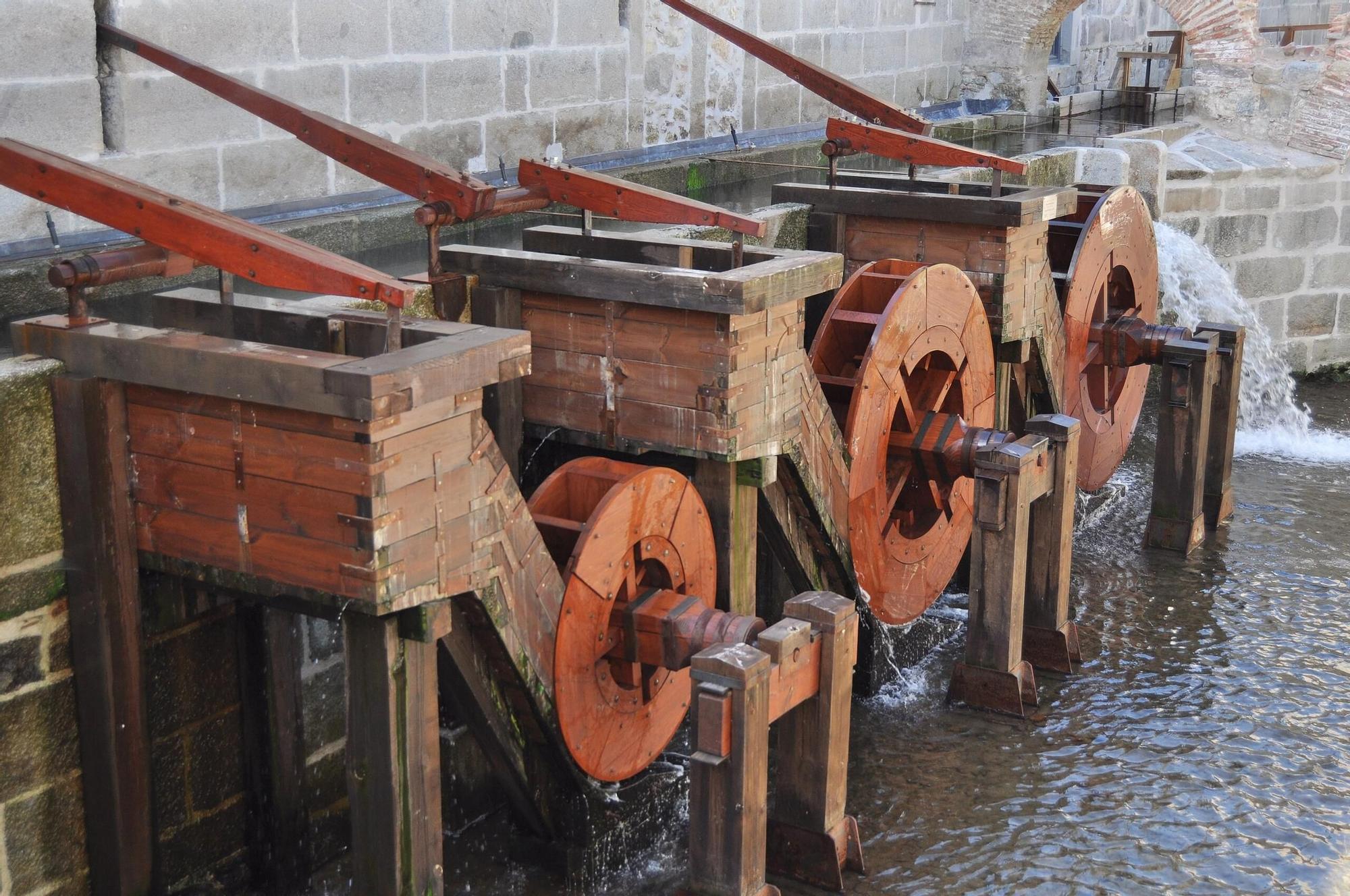 La maquinaria que se utilizaba en la época