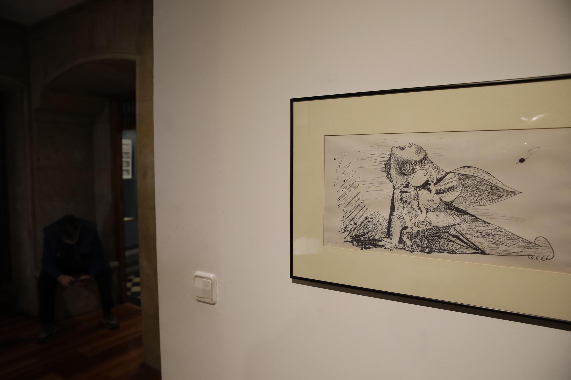 En imágenes: El museo Evaristo Valle estrena una serie de bocetos del Guernica Pablo Picasso