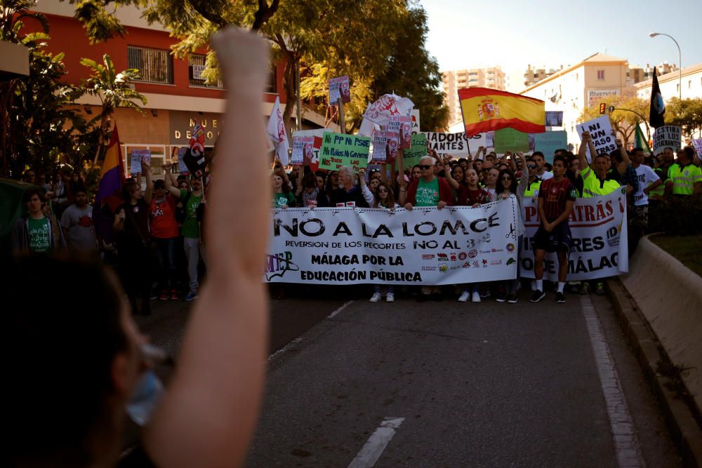 Manifestaciones en toda España contra la Lomce