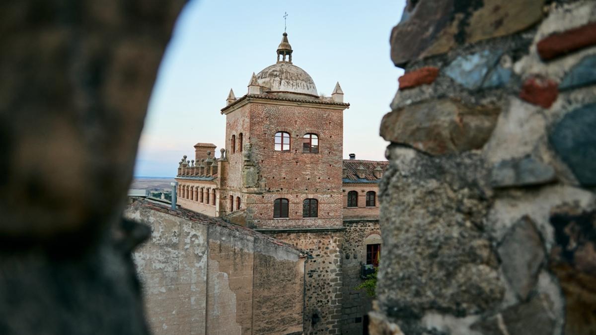 Imagen de uno de los palacios abiertos por la Noche del Patrimonio en Cáceres.