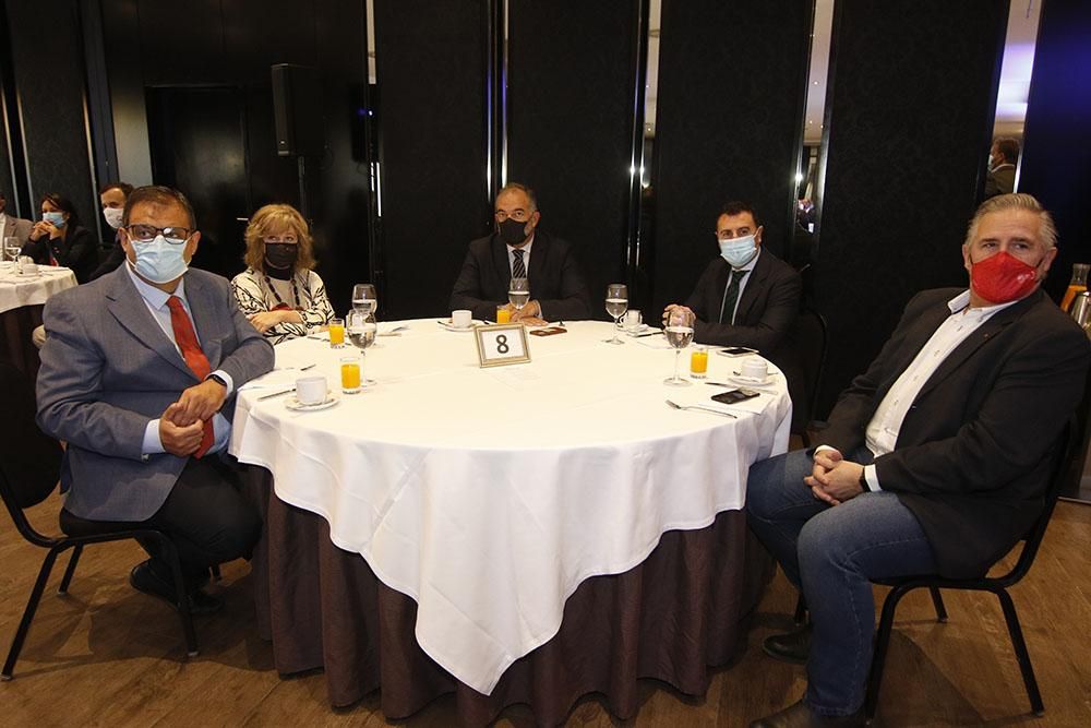 El presidente de CECO, Antonio Díaz, en los desayunos de Diario CÓRDOBA