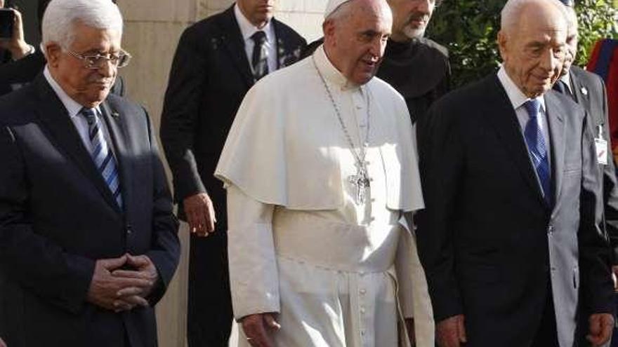 &quot;¡Nunca más la guerra!&quot;, insta el Papa a los líderes de Israel y Palestina