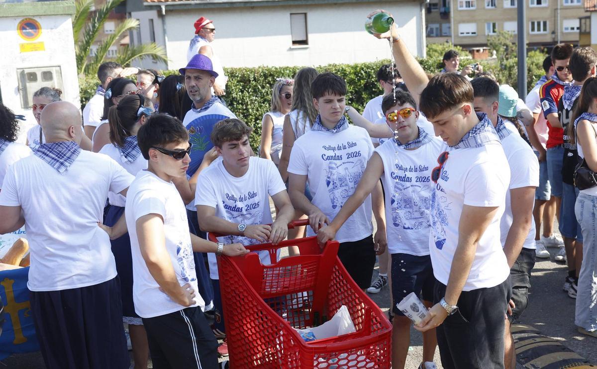 EN IMÁGENES: Candás, fiesta en carrito y a toda velocidad con la celebración del Rally de la Sidra: así fue la última jornada de las fiestas de San Félix