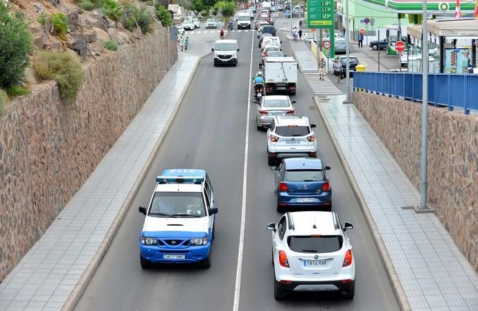 22/10/2018 ARGUINEGUÍN, MOGÁN. Atascos en ...